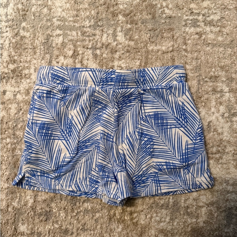 Vineyard Vines Blue and White Kids Shorts size XS - Picture 2 of 5